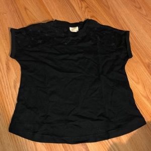 Zara black tee